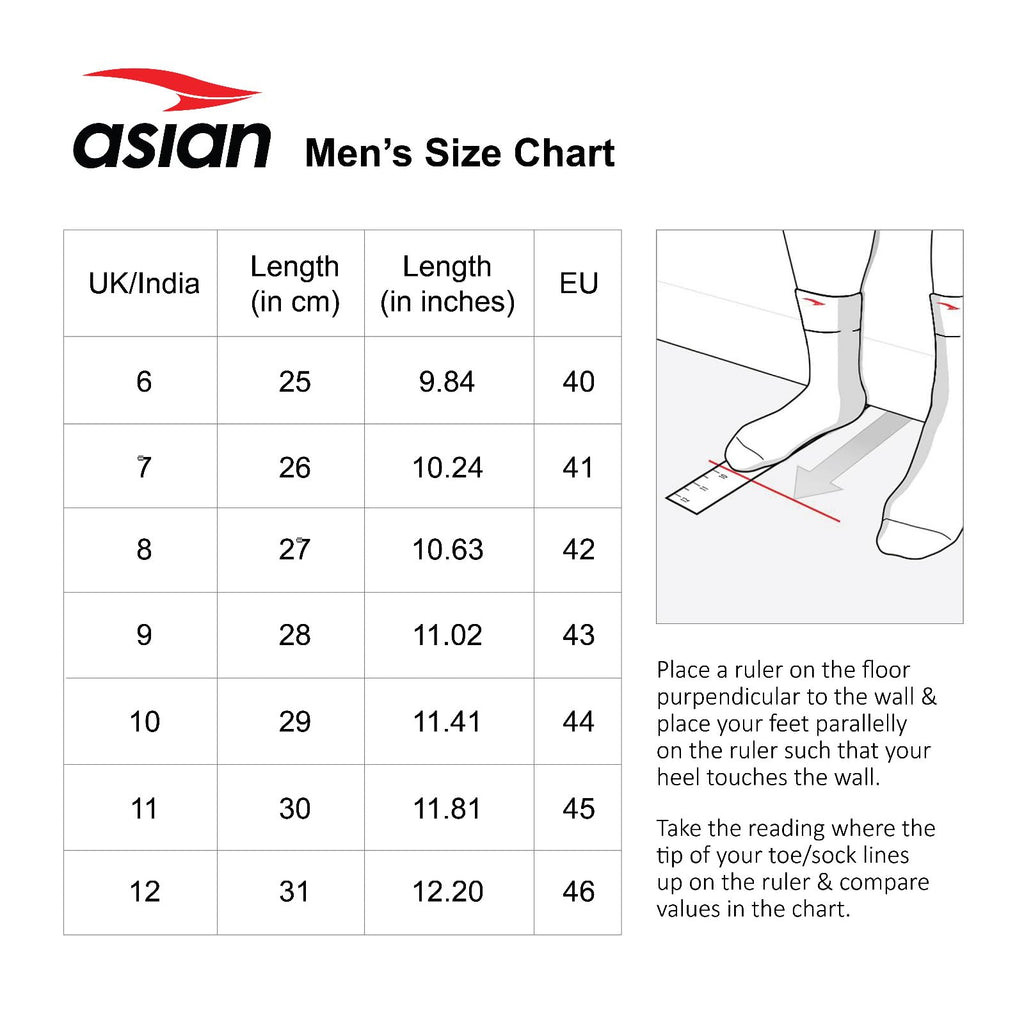 ASIAN Men's MEXICO-11 Casual Sneaker Shoes with Synthetic Upper Lightweight Comfortable Mid Top Sneaker Shoes for Men's & Boy's