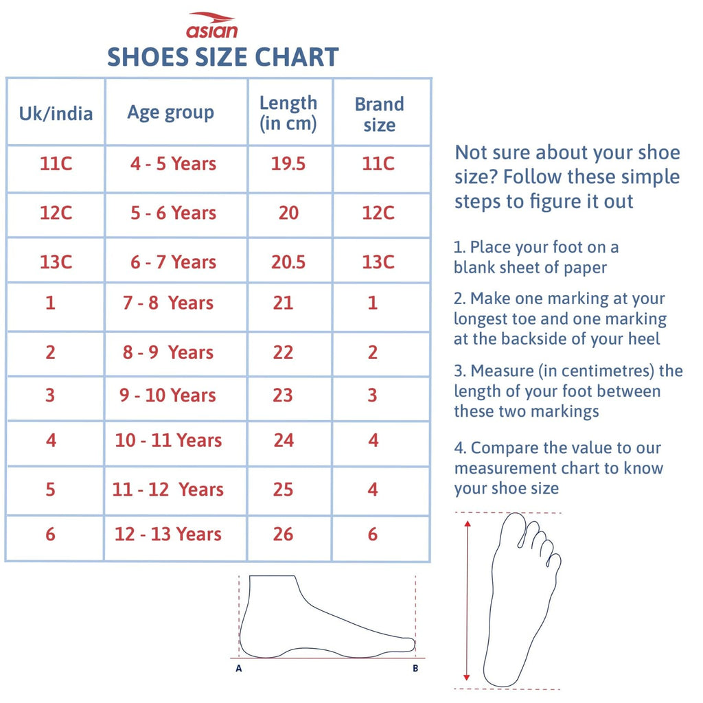 ASIAN Men's MEXICO-11 Casual Sneaker Shoes with Synthetic Upper Lightweight Comfortable Mid Top Sneaker Shoes for Men's & Boy's