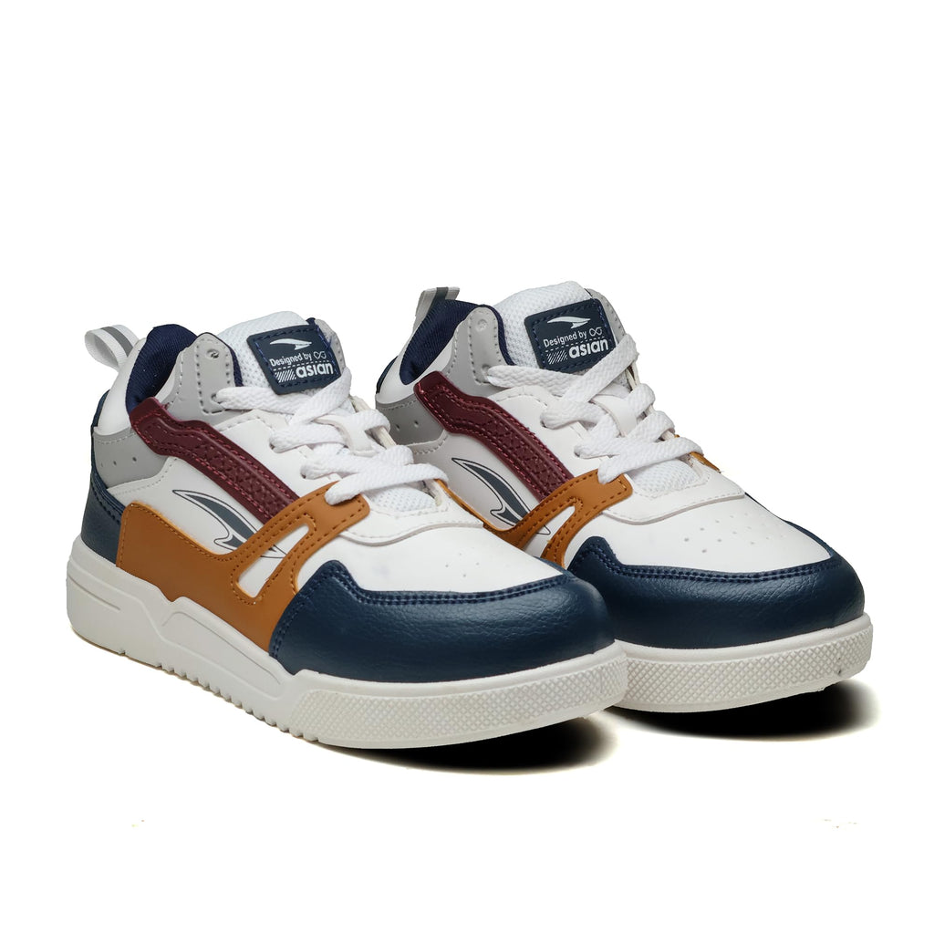 ASIAN Men's MEXICO-11 Casual Sneaker Shoes with Synthetic Upper Lightweight Comfortable Mid Top Sneaker Shoes for Men's & Boy's