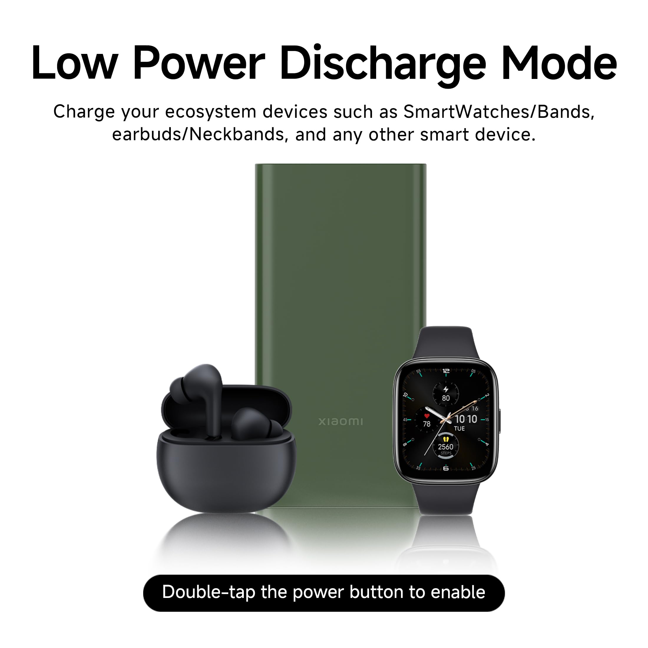 Xiaomi Pocket Power Bank 10000mAh 22.5W with Built-in Cable | Super Fast Charging PD |Smart 12 Layer Protection|Triple Output Ports|Supports Android,Apple, Tablets, Earbuds,Watch(MI Powerbank),Blue